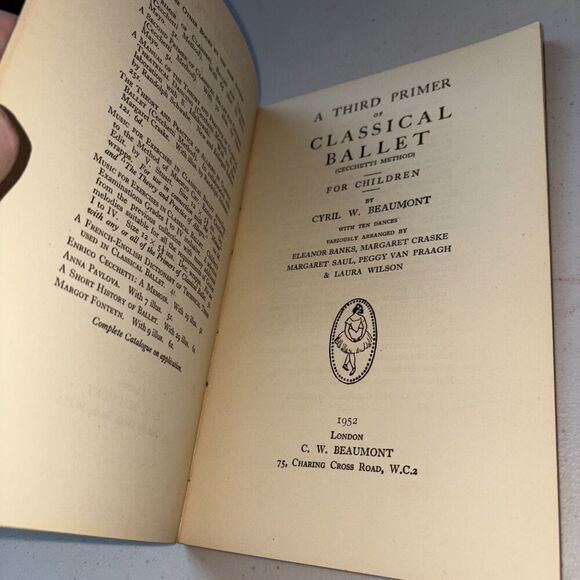A Third Primer of classical ballet (cecchetti method for children beaumont 1952 - Picture 3 of 8